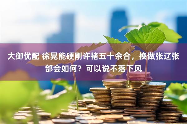 大御优配 徐晃能硬刚许褚五十余合，换做张辽张郃会如何？可以说不落下风